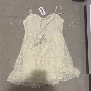 Charming Cream Dress